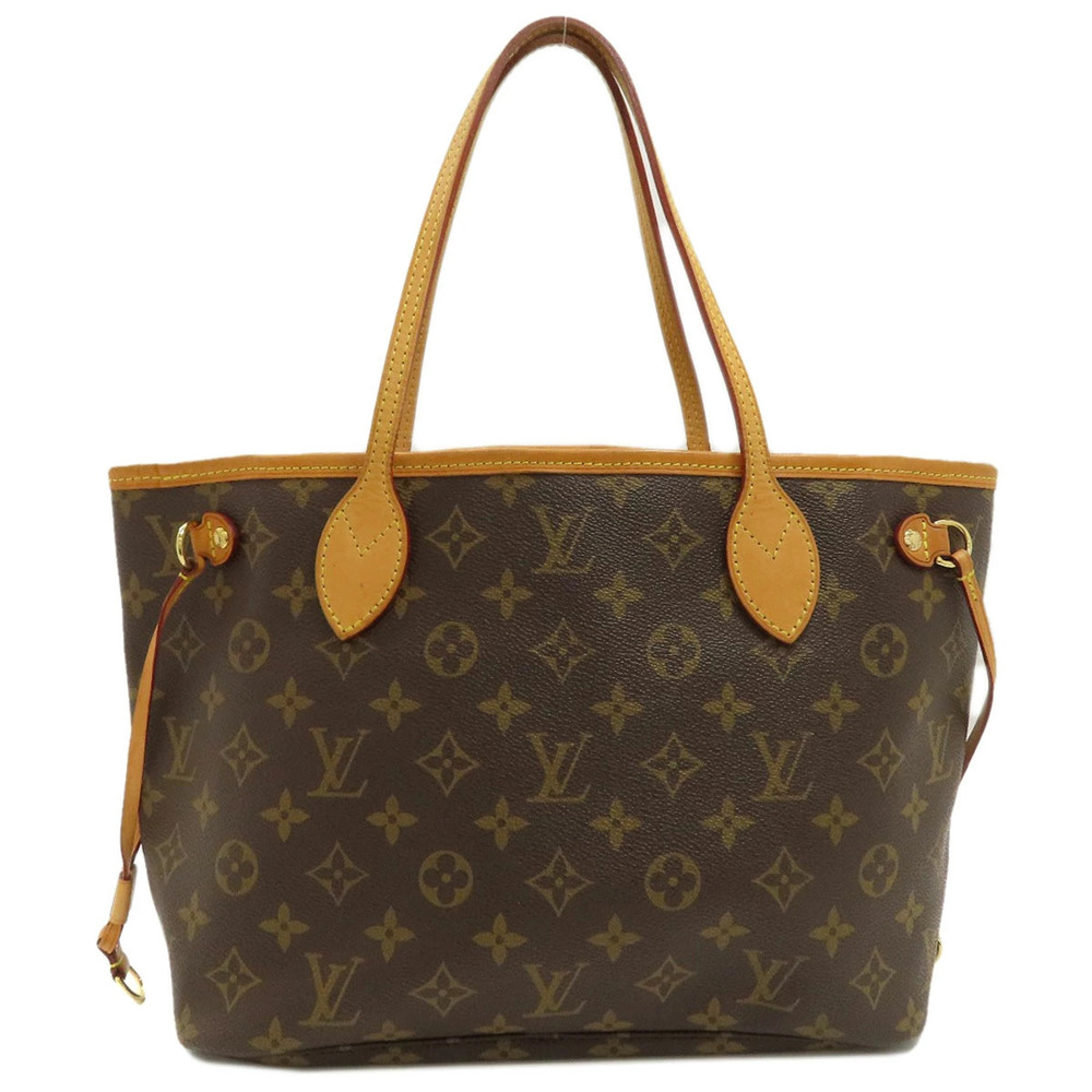 Louis Vuitton Neverfull Tote Bag Monogram Canvas Brown